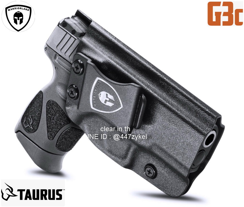 ซอง พกใน Taurus G2C G3C Millennium PT111 G2 PT140 9mm Fully Trigger Guard IWB Right Handed USA WARRIORLAND ส่งจากประเทศไทย