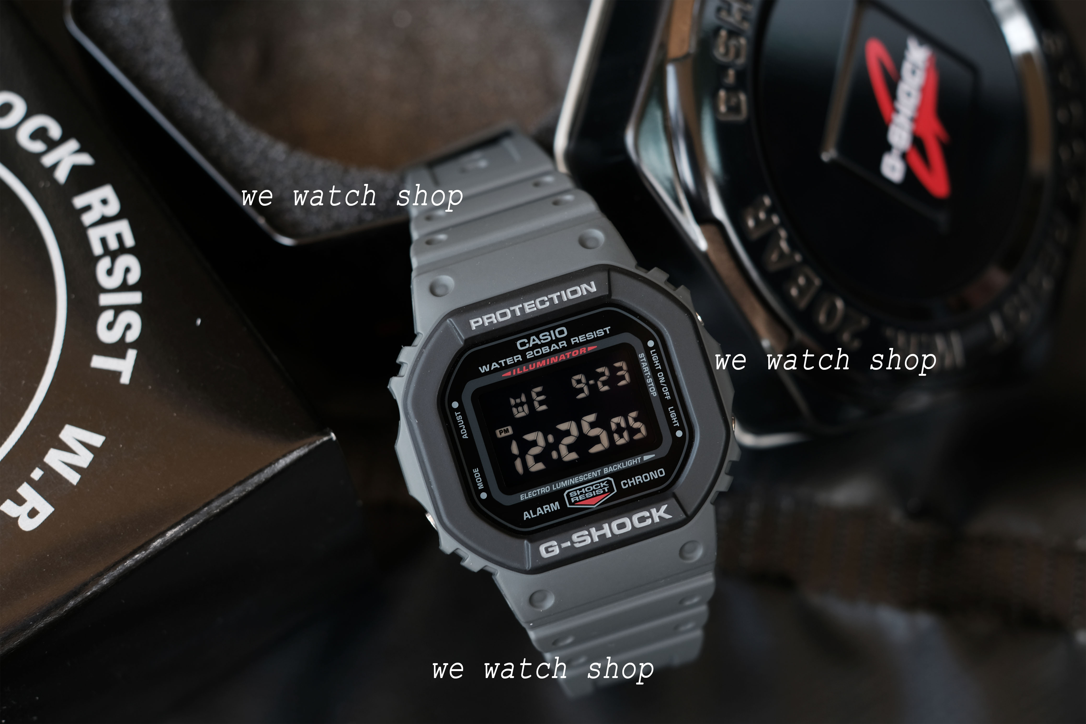 CASIO G-SHOCK รุ่น DW-5610SU-8DR สีเทา สินค้าใหม่ ของเเท้ รับประกันศูนย์ CMG 1 ปี