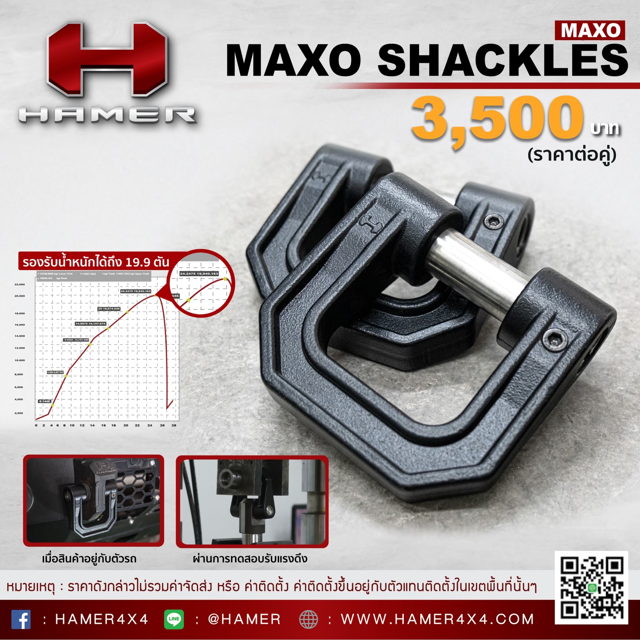MAXO SHACKLES