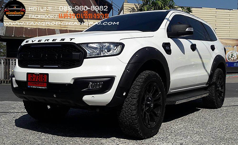 ซุ้มล้อมีน๊อต 6 นิ้ว Ford Everest 2015