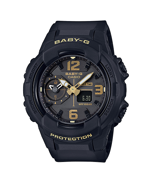 CASIO BABY-G รุ่น BGA-230-1BDR สีดำ สินค้าของเเท้ รับประกันศูนย์ CMG