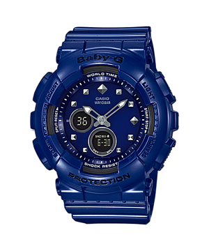 CASIO BABY-G รุ่น BA-125-2ADR สีน้ำเงิน สินค้าของเเท้ รับประกันศูนย์ CMG