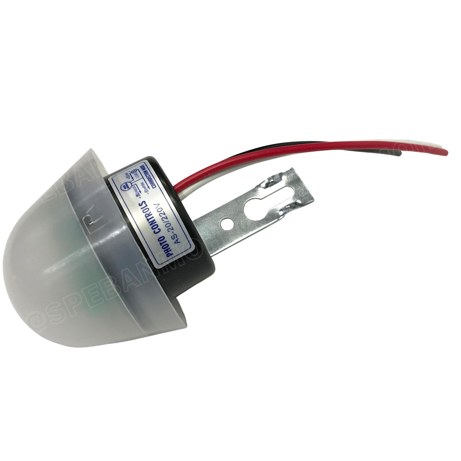 [ 1 ชิ้น ] AS-20 สวิตซ์แสงแดด แบบหมวก กันน้ำ 220V 20A Photo Sensor Switch Waterproof เปิดไฟอัตโนมัติตอนกลางคืน ปิดไฟอัตโนมัติไฟตอนเช้า สวิทช์อัตโนมัติ Auto Switch อุปกรณ์ไฟฟ้า Waterproof Sensitive Auto Photo Switch On/Off Photocell Street LED Light