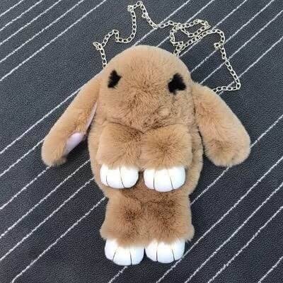 กระเป๋าเป้ น้องกระต่าย ขนปุย น่ารักมากคะ