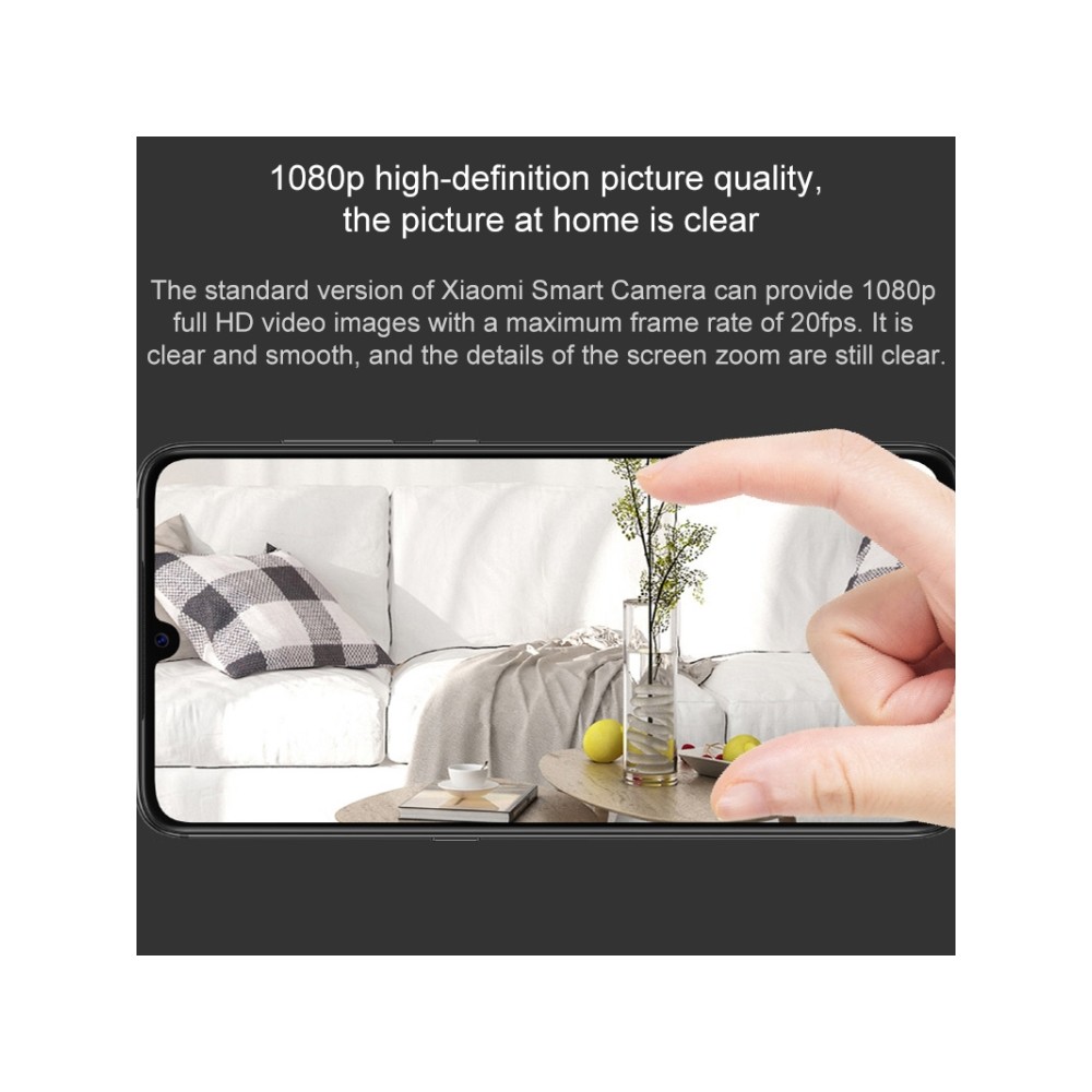 กล้องวงจรปิด Mi Home Security Cam Magnetic Mount 1080P (XMI-QDJ4065GL) ประกันศูนย์ไทย 1 ปี