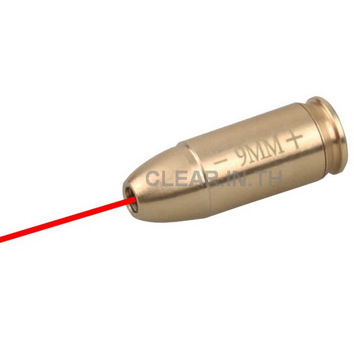 Vector Optics 9 mm. Red Laser Bore Sight Brass เลเซอร์ 9 mm. ใช้สำหรับตั้งศูนย์
