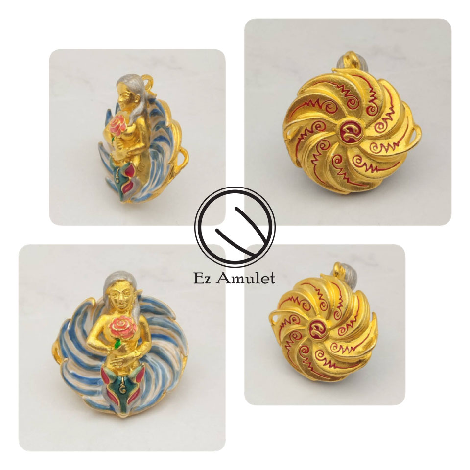 จี้จิ้งจอกเก้าหาง ครูบาแบ่ง