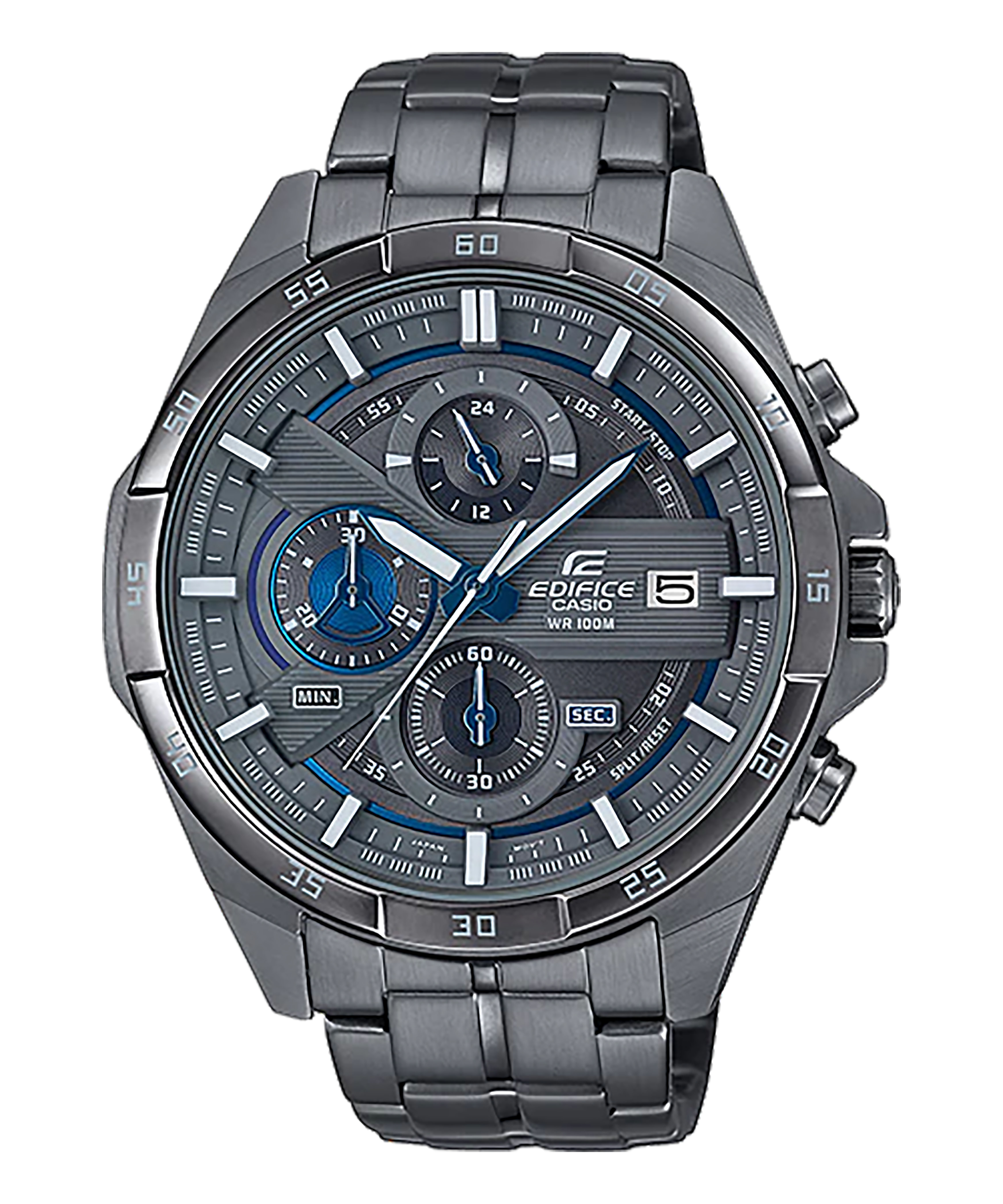 CASIO EDIFICE ของแท้ CMG เครื่องศูนย์ รุ่น EFR-556GY-1AVUDF สี เทา รับประกันศูนย์ CMG 1 ปี