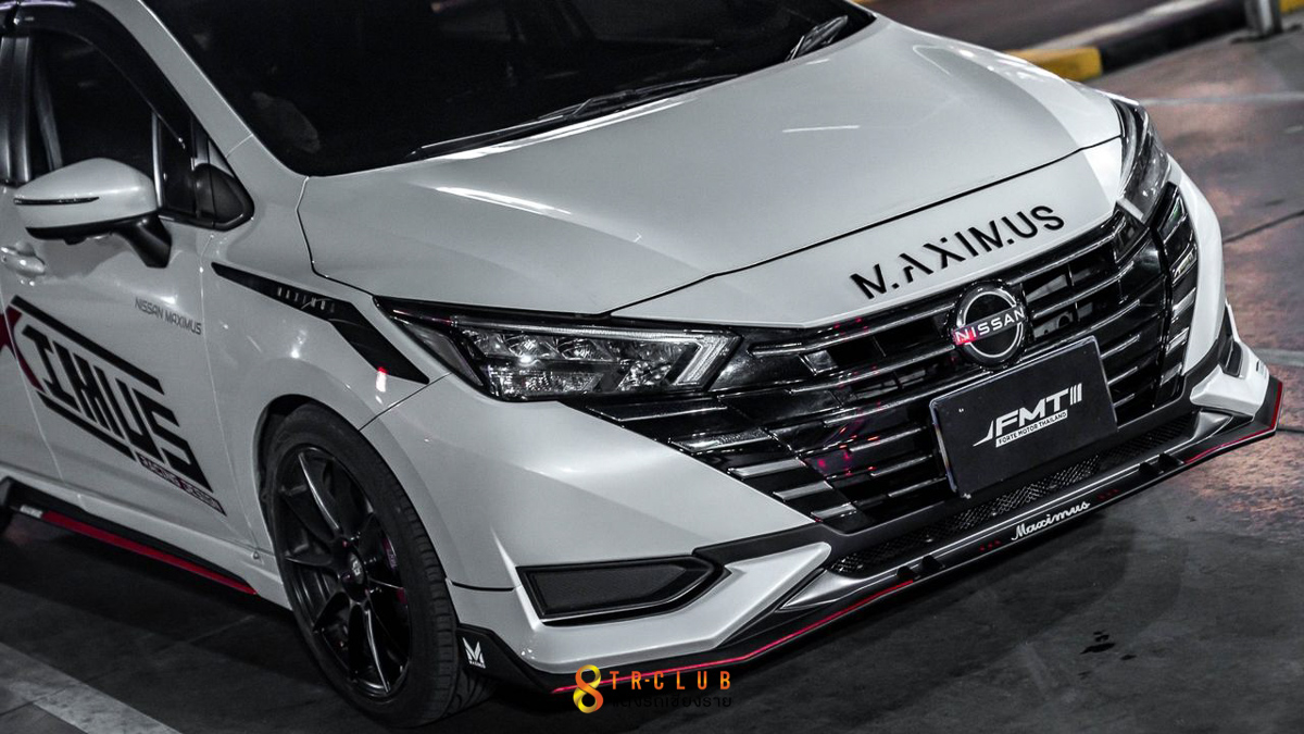 ชุดแต่งสเกิร์ตรอบคัน MAXIMUS ALMERA 2023