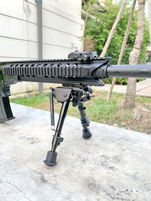 ขาทราย Bipod+Adaptor 6-9" สำหรับใส่ picatiny 21 mm.