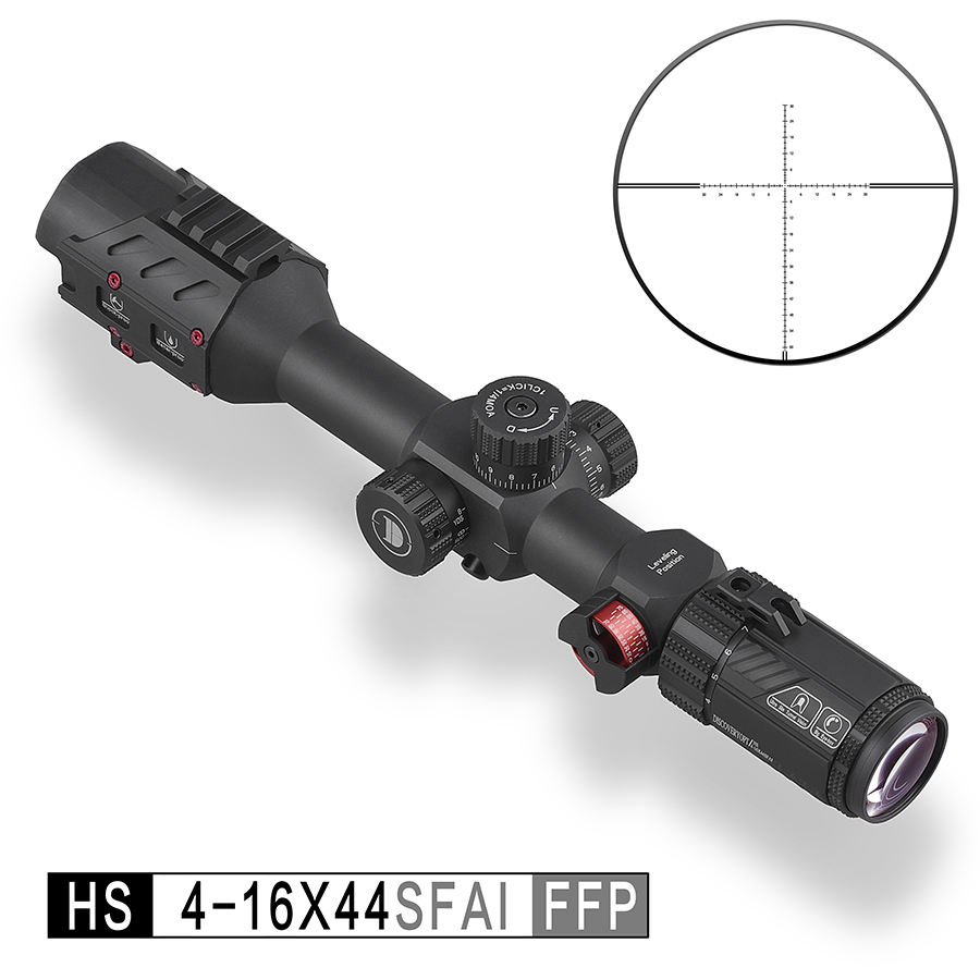 กล้อง DISCOVERY HS4-16X44SFAI FFP Tactical Optical เส้นเล็งขยายตามซูม