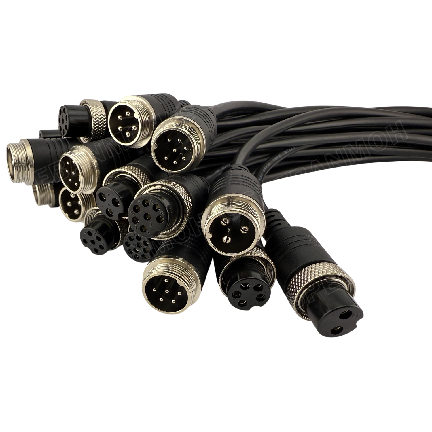 [ 1 เส้น ] GX16 คอนเน็คเตอร์เหล็ก พร้อมสาย PL16 GX16 Metal Connector With Wire ปลั๊กเหล็ก16mm Aviation Plug Aviation Extension Video connector สายไฟสําหรับรถยนต์ สายสัญญาณ พร้อมคอนเน็คเตอร์ Connectors Socket ปลั๊กเหล็กต่อไฟ คอนเนคเตอร์เหล็ก คอนเนคเตอร์ต่อ