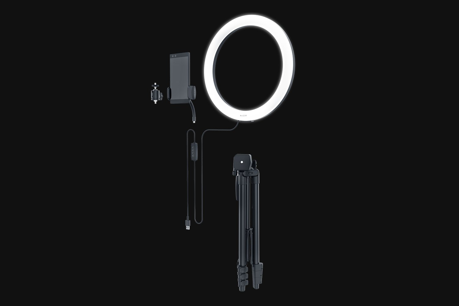 Razer Ring Light 12” USB LED Ring Light for PC and Mobile Streaming ไฟ LED แบบวงกลม