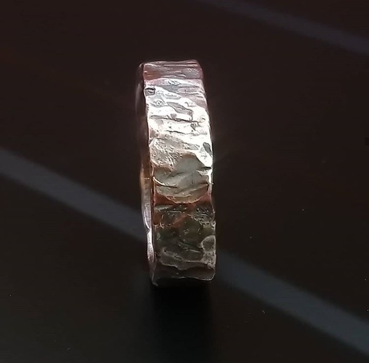 Ring 5 Hammered
