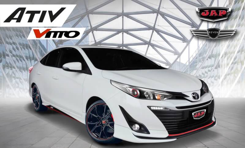 ชุดแต่ง VITTO Yaris ATIV 4 ประตู