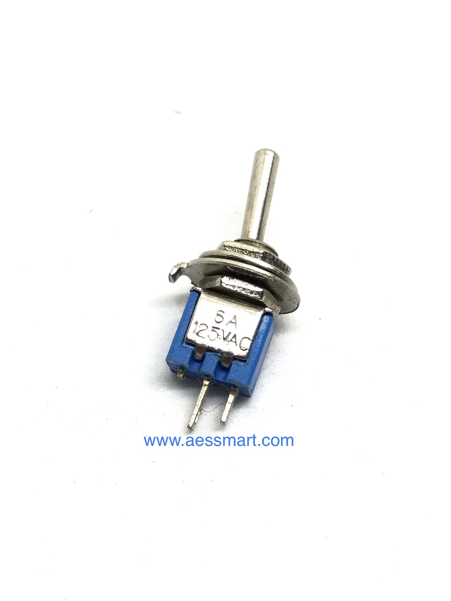 SPDT3A125VAC : สวิตซ์โยก 2 ขาจิ๋ว 3A/125V