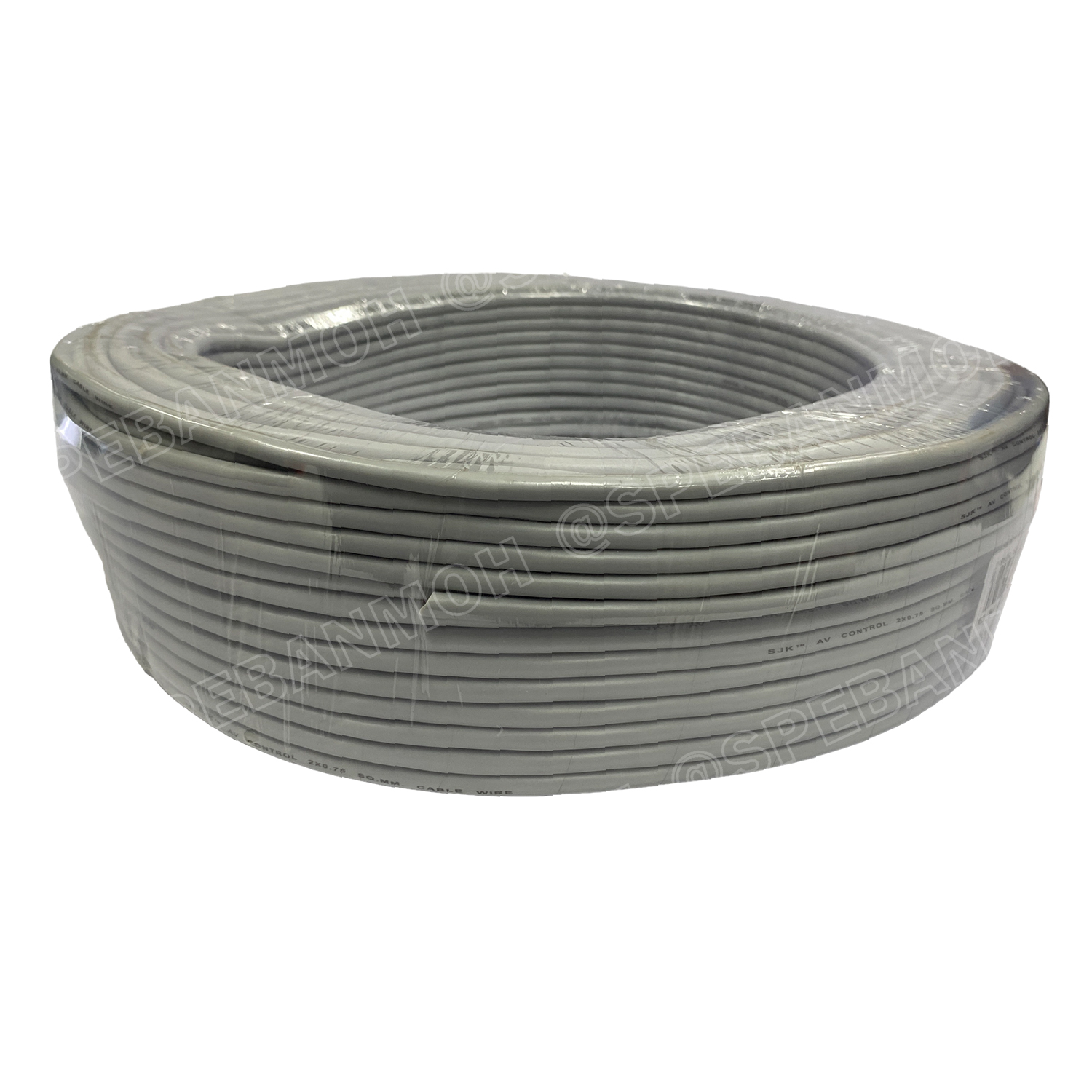 [ 100 เมตร ] SJK 2C x 0.75 Sq.mm. สายมัลติคอร์ 2 คอร์ Multicore Cable สาย AV Control Cable SJK สาย คอนโทรล 0.75 sq.mmm² Control Signal Power Control Cable Control Wire สายคอนโทรล สm. Multi Core Cable 0.75สายมัลติคอ สายสัญญาณ สายคอนโทรล เบอร์ 0.75 มม²