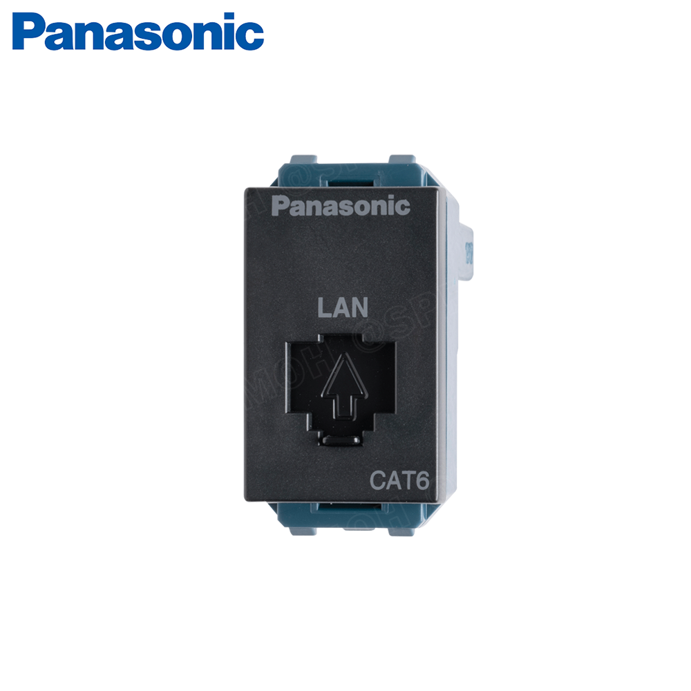 WEGN24886B INITIO PANASONIC เต้ารับคอมพิวเตอร์ CAT6 (CAT6 Data Modular Jack)