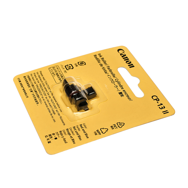 ผ้าหมึก Canon CP-13 II (น้ำเงิน/แดง) for ink wheel MP120-MG DLE P1 P23 print calculator ribbon แท้จากศูนย์