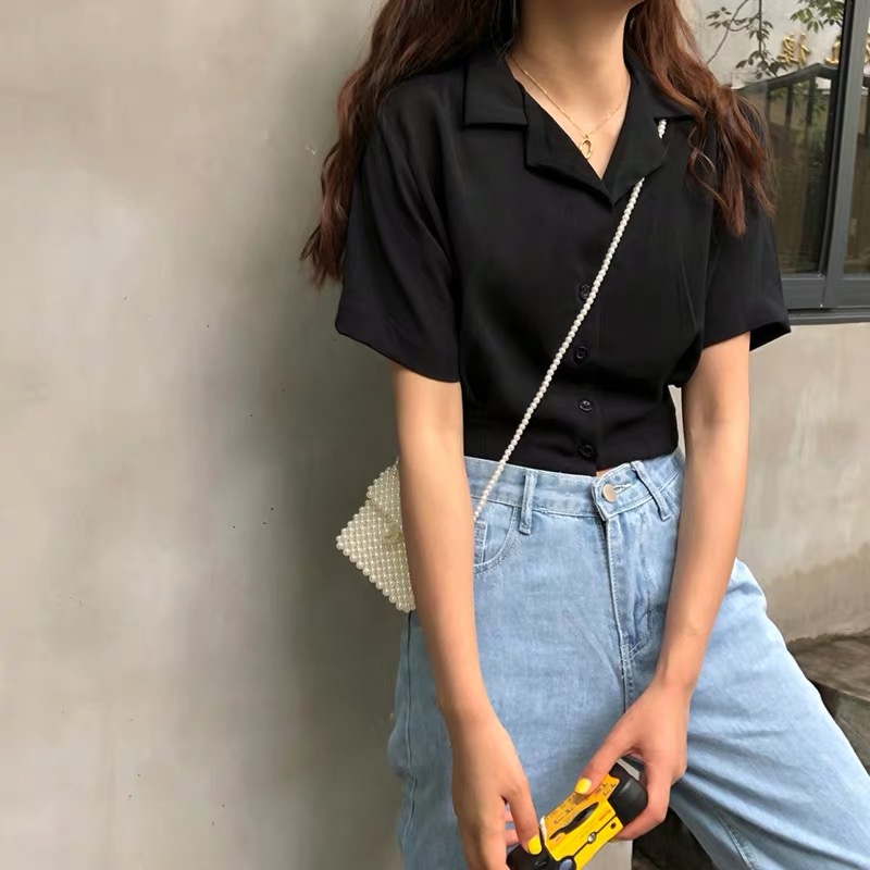 CHICCFASHION Hanako ครอปฮานาโกะ