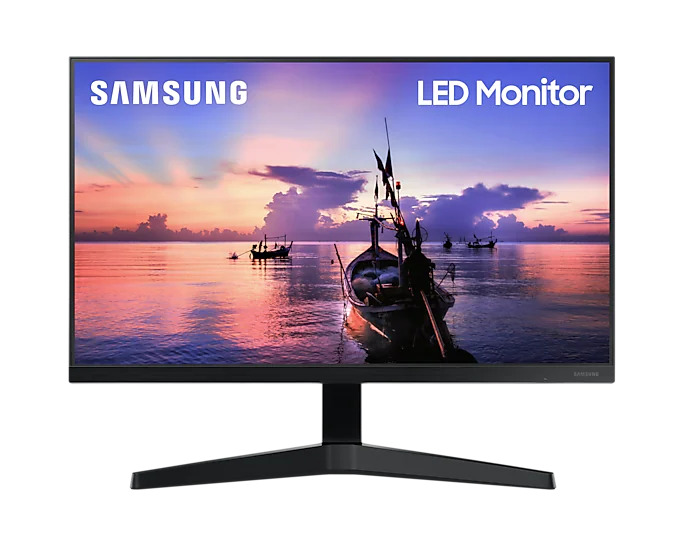 SAMSUNG 24" LED Monitor LF24T350FHEXXT with IPS panel and Borderless Design FT350 รับประกันสินค้า 3 ปี