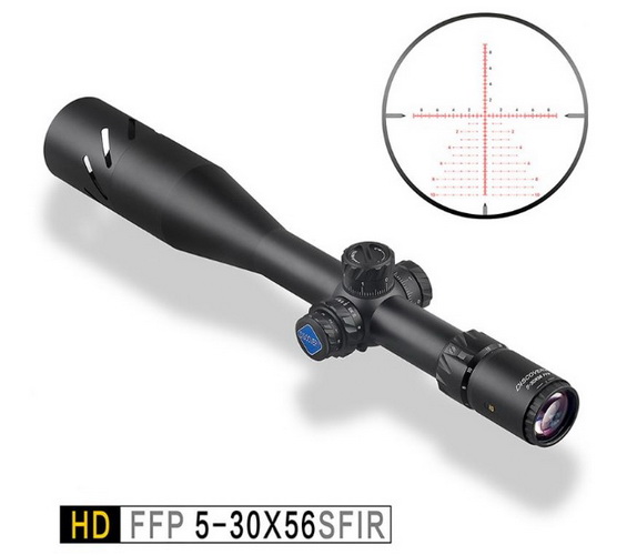 ORIGINAL Discovery FFP HD 5-30X56 SFIR SLT IR-MIL Rifle scope เส้นเล็งขยายตามซูม กล้องคุณภาพสูง ระยะ 8-500 เมตร