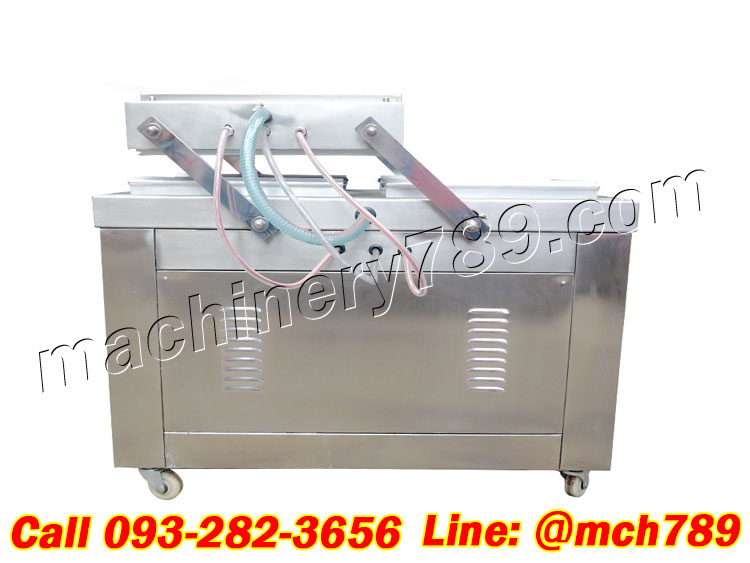 เครื่องซีลสูญญากาศ2หลุม รุ่น400/900W เครื่องดูดสูญญากาศ เครื่องซีลพลาสติก เครื่องซีลสูญญากาศ เครื่องแพ็คสูญญากาศ เครื่องแพ็คถุง เครื่องแพ็คถุงสูญญากาศ 2-Hole Vacuum Sealer Manual Control Packing Machine