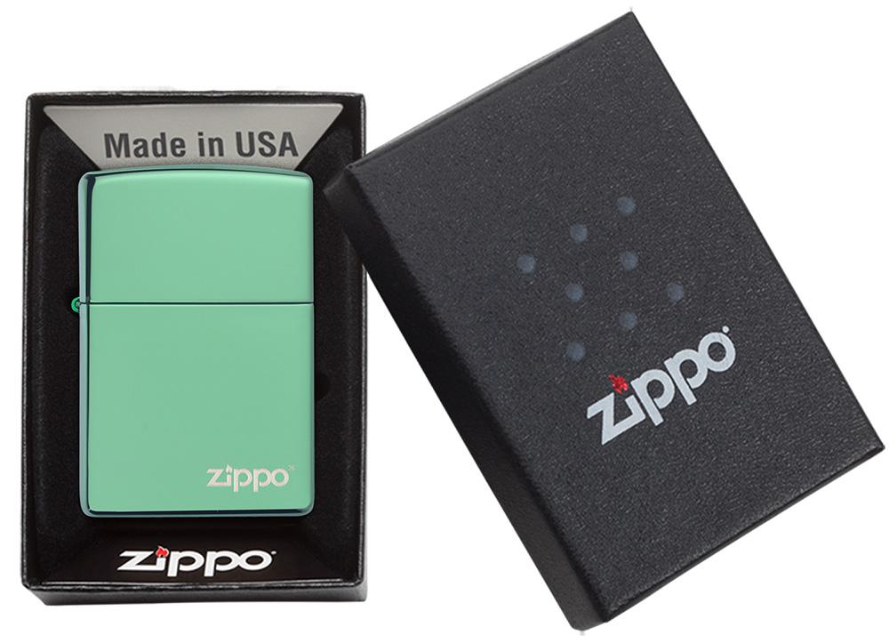 Zippo 28129ZL High Polish Green
