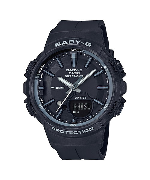 CASIO BABY-G รุ่น BGS-100SC-1ADR สีดำ สินค้าของเเท้ รับประกันศูนย์ CMG