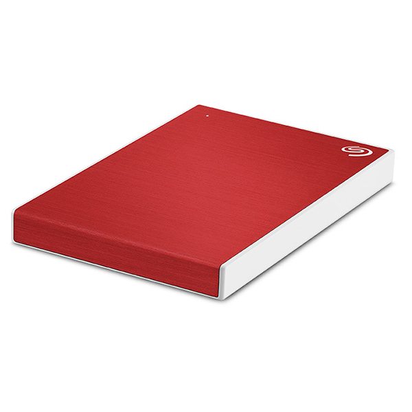 Seagate 2TB New Backup Plus Slim External Hard Drive Portable 2.5" USB3.0 (STHN2000403) Red