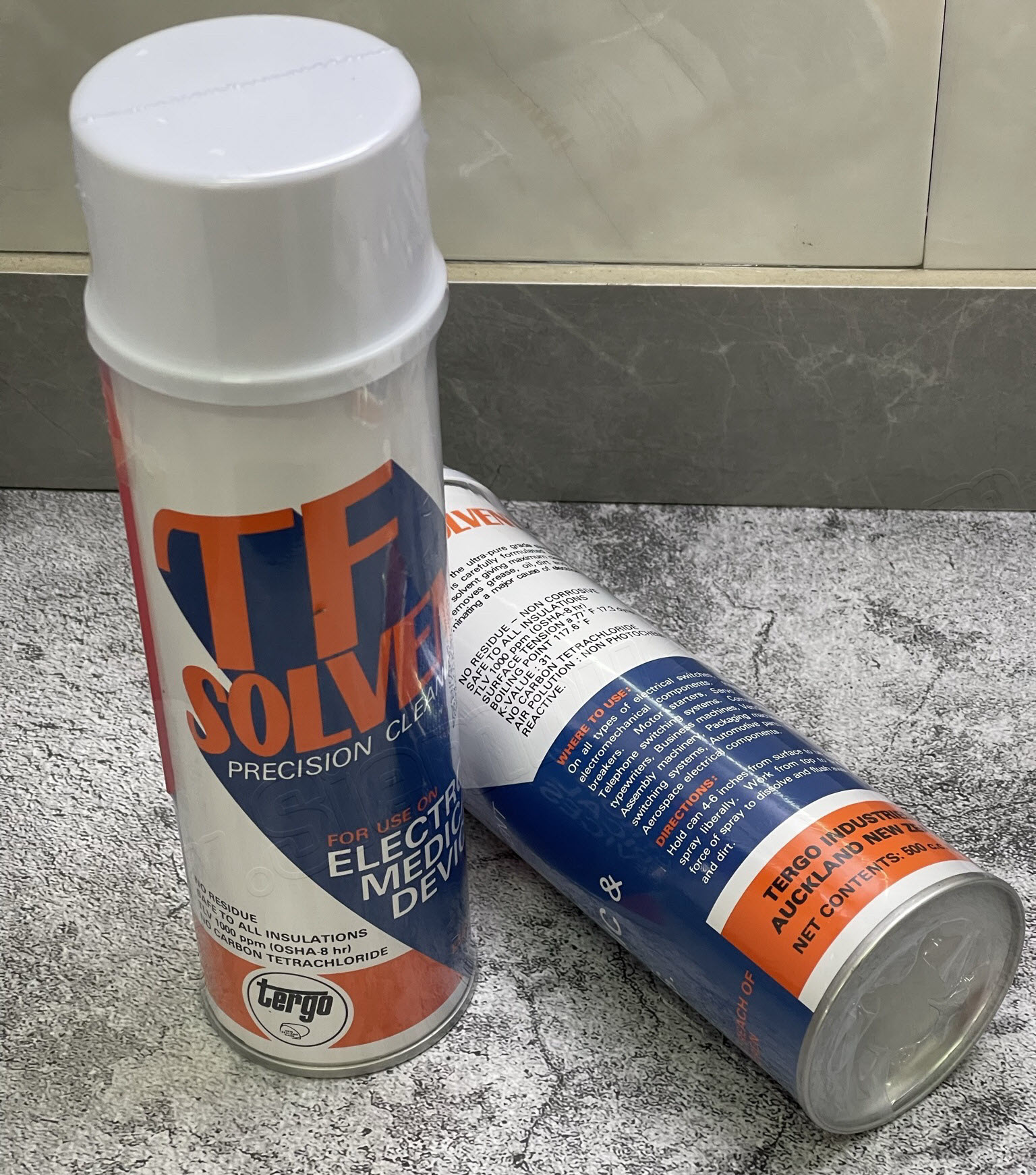 น้ำยาล้างคอนแทค TF SOLVENT CONTACT CLEANER (TERGO)