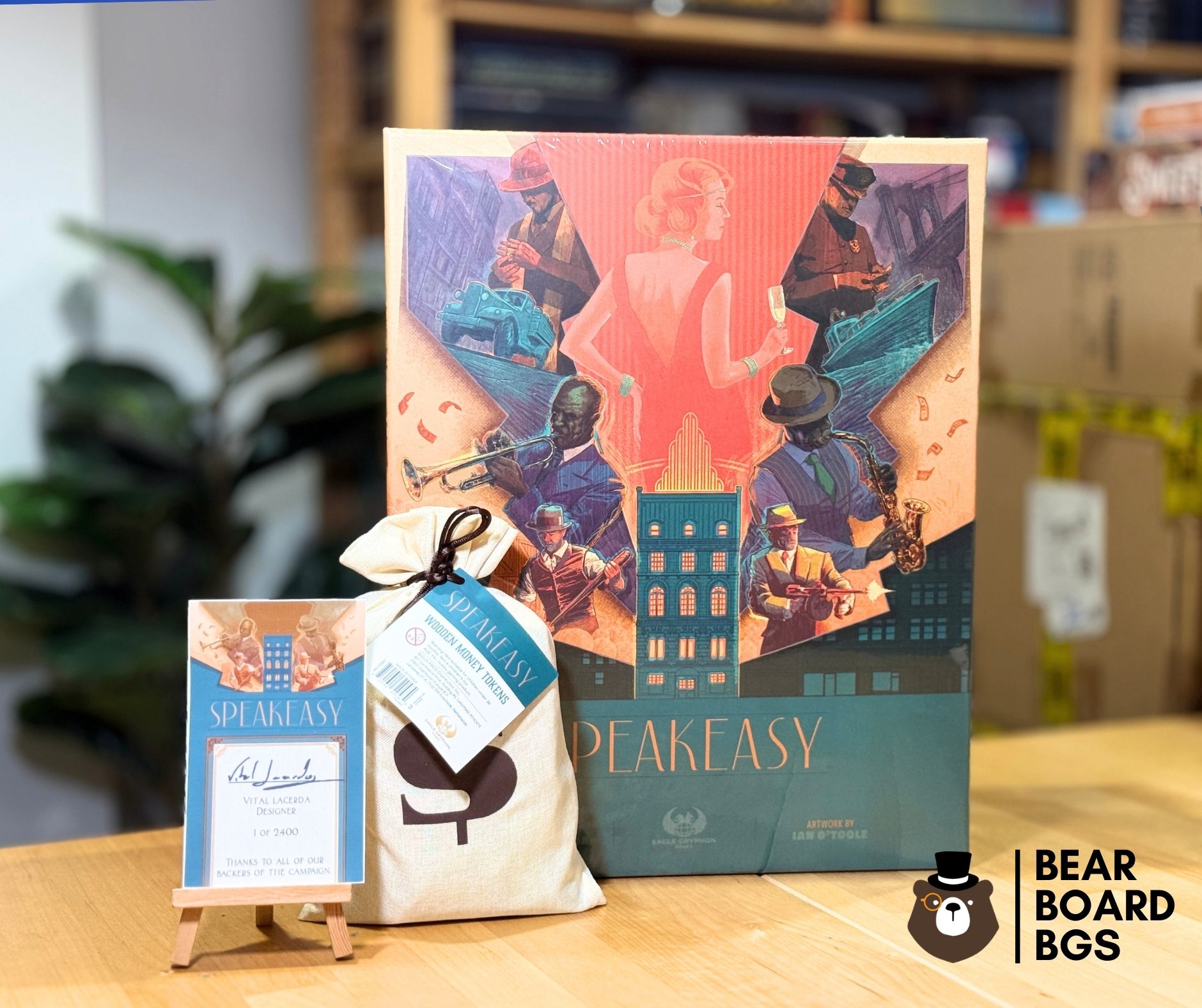 SPEAKEASY [KS] (ENG + TH RULE) บอร์ดเกม Kickstater พร้อมกฎภาษาไทย