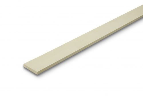 ไม้รั้วเฌอร่า รุ่นโมเดิร์น ผิวเรียบ สีขาวปะการัง (ขนาด 1.6 x 10 x 150 cm) Shera