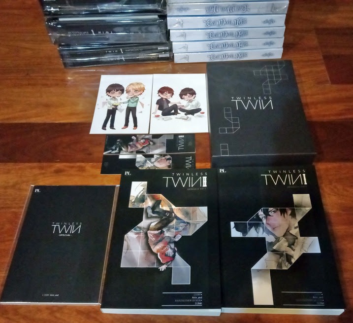 ์Boxset Twinless Twin แฝดหนึ่งร่าง 2 เล่มจบ + มินิ : Airin_and