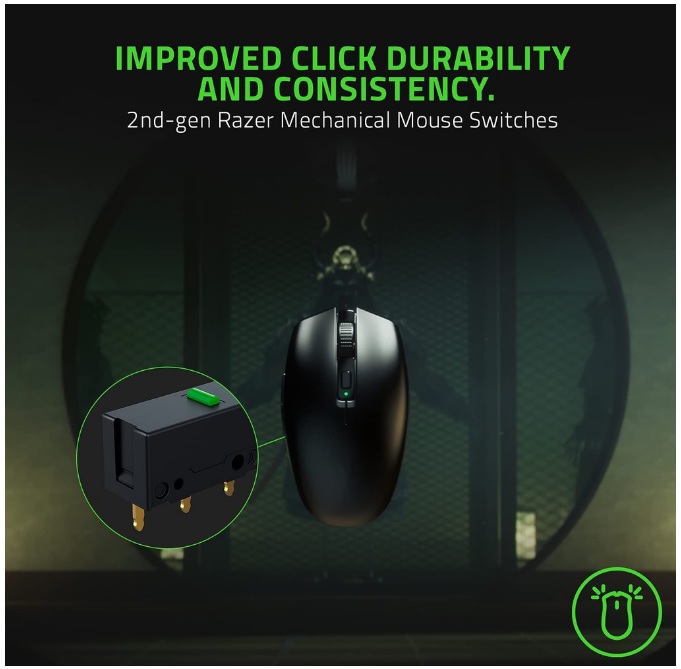 Razer Orochi V2 Mobile Wireless Gaming Mouse with HyperSpeed แบตอึด กะทัดรัด น้ำหนักเบา