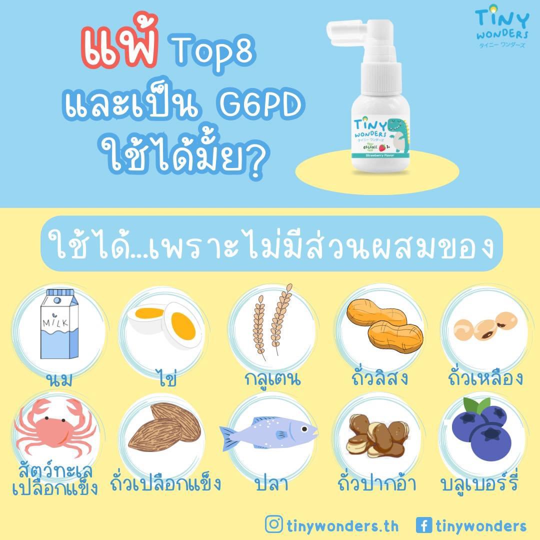 Tiny Wonders สเปรย์ป้องกันฟันผุ 20ml.