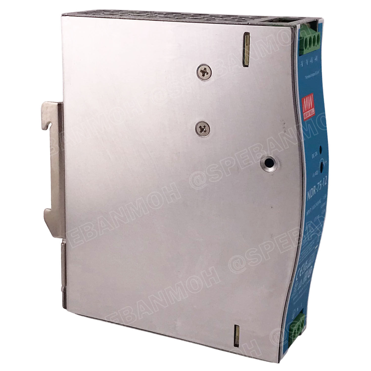 [ 1เครื่อง ] NDR-75-12 พาวเวอร์ซัพพลาย 12V 6.3A MEAN WELL 75W NDR Single Output Industrial DIN RAIL สวิทชชิ่ง ยึดรางปีกนก INPUT100-240VAC OUTPUT 12VDC สวิทชิ่ง เมนเวล 12โวตท์ สำหรับ DIN Rail มีนเวล บอร์ดแปลงไฟ หม้อแปลงไฟ AC to DC