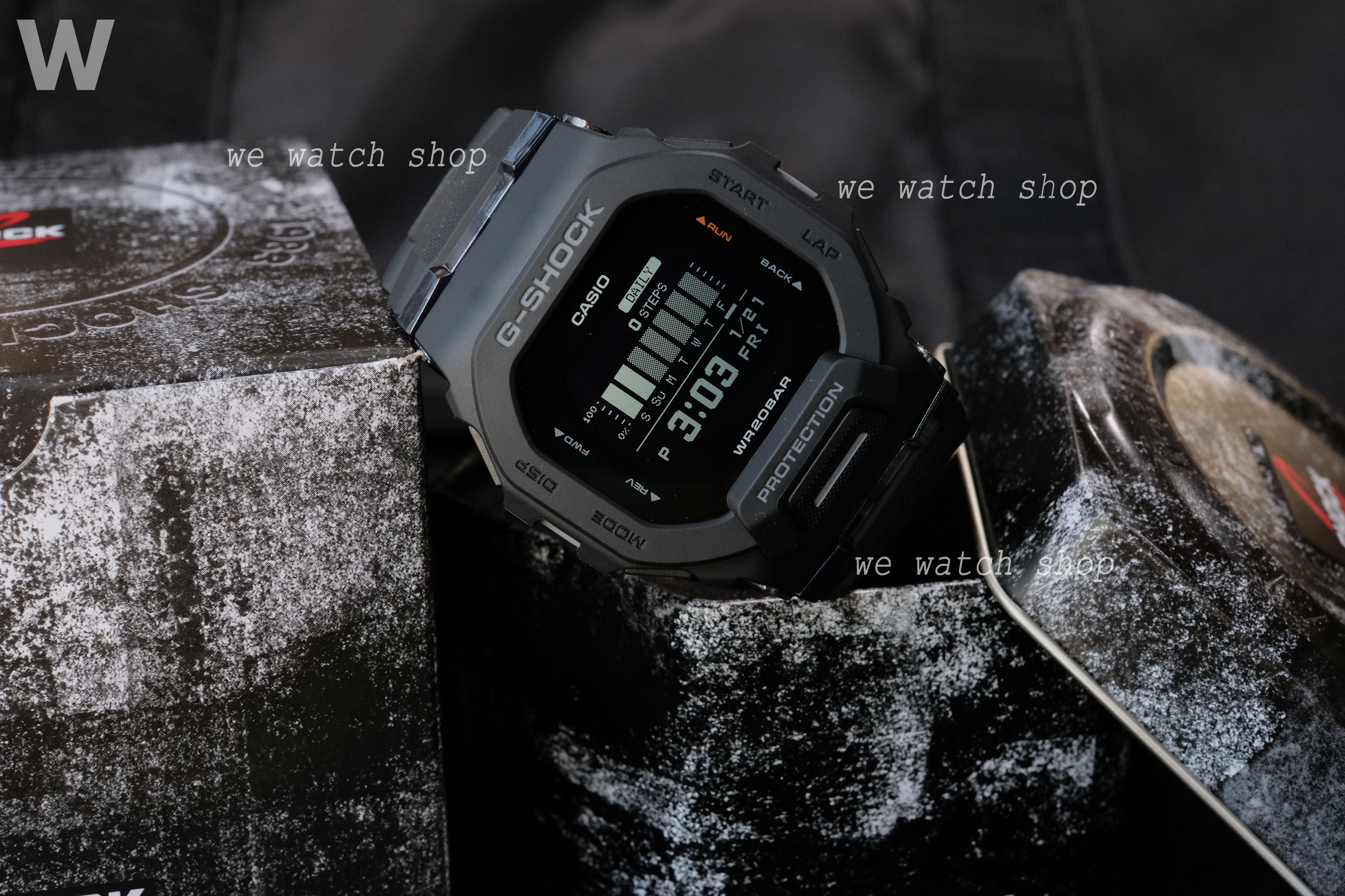 CASIO G-SHOCK รุ่น GBD-200-1DR สีดำ สินค้าของเเท้ รับประกันศูนย์ CMG
