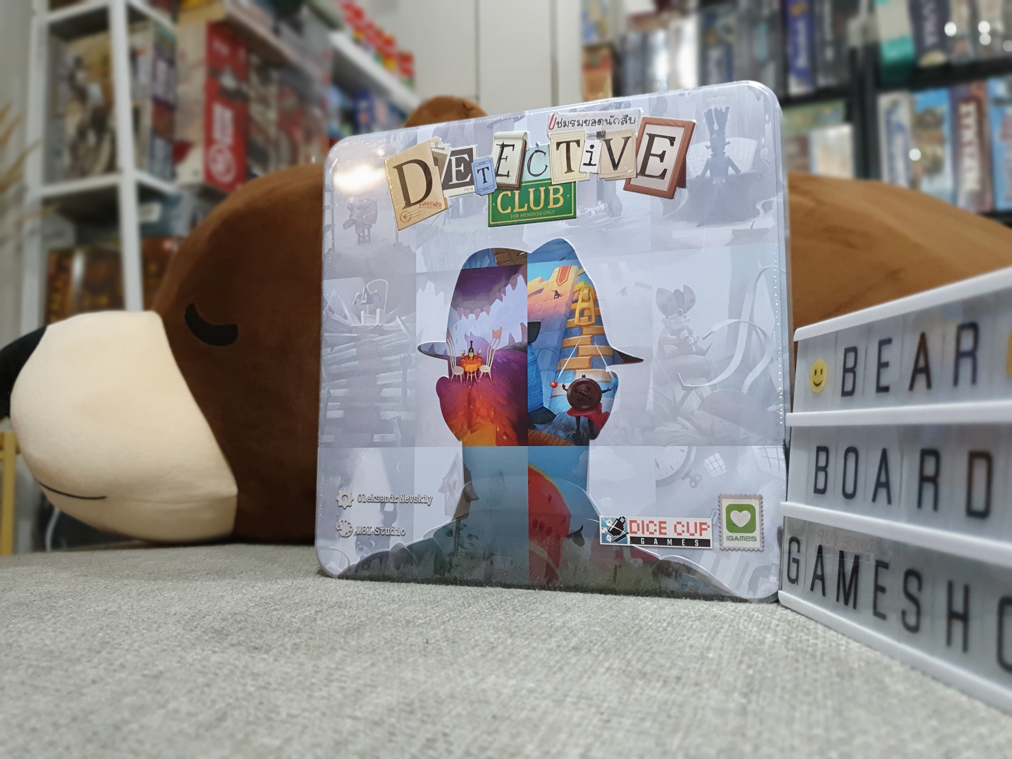 ชมรมยอดนักสืบ Detective Club บอร์ดเกมของแท้