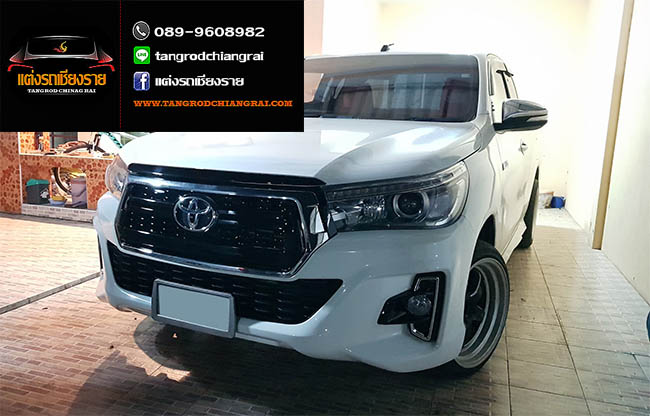 ชุดแต่ง แปลงกันชนหน้า REVO ROCCO 2018