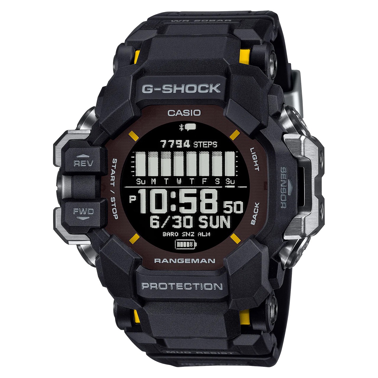 CASIO G-SHOCK รุ่น GPW-1000GB-1ADR สีดำ ทอง LIMITED COLOUR สินค้าของเเท้ รับประกันศูนย์ CMG