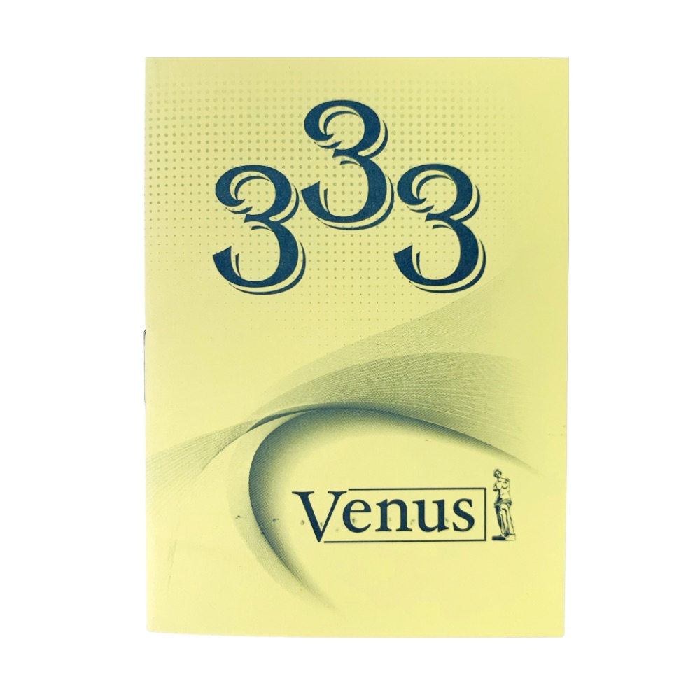 สมุดโน๊ตปกอ่อน สมุดบักทึก เล่มเล็ก No.333 Venus มีเส้นบรรทัด ขนาด 7.5 x 10.3 ซม. เม้งฮั้ว