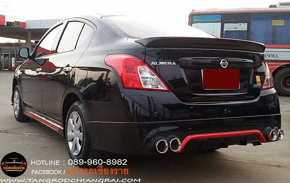 ชุดแต่งรอบคัน SNP V2 ALMERA 2014