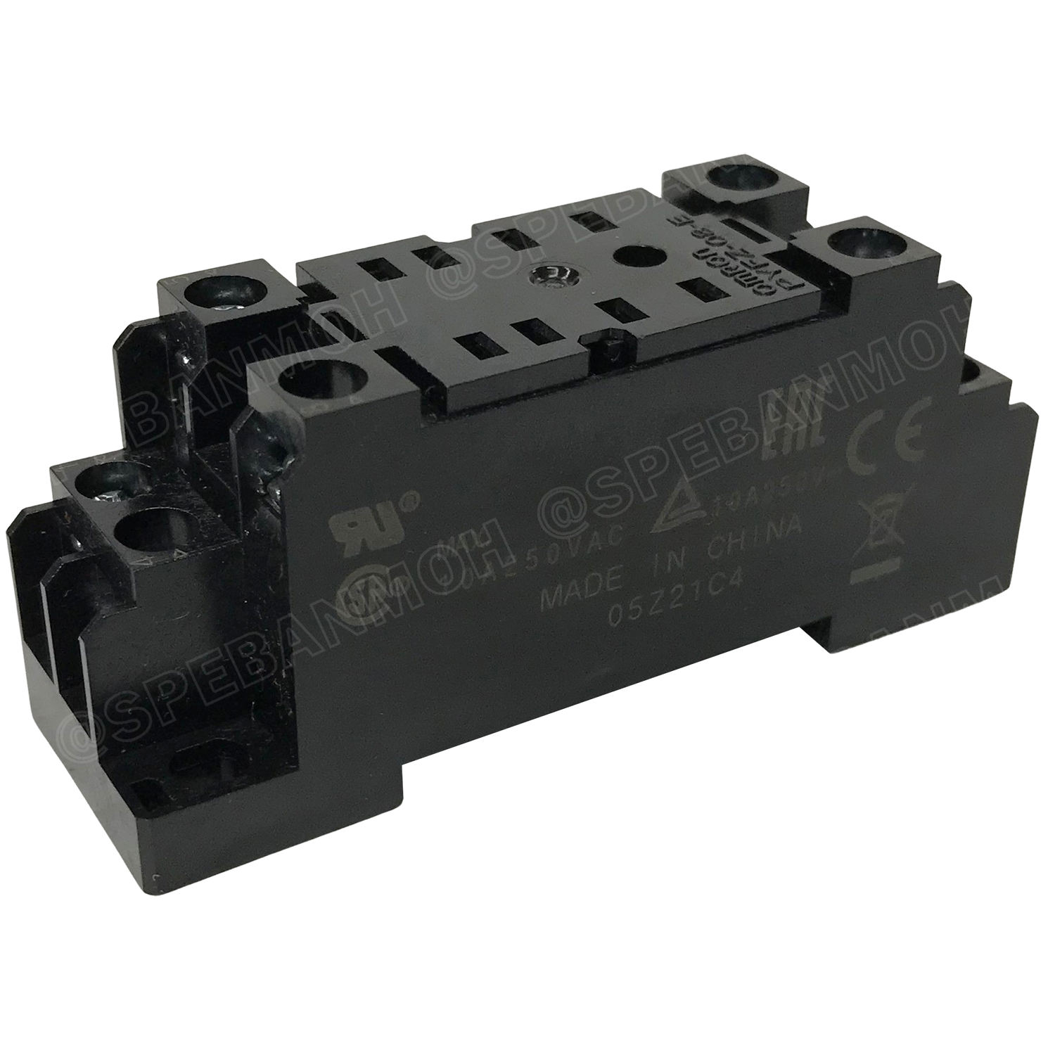 [ 1ชิ้น ] OMR-PYFZ-08-E ฐานรีเล์ย์ Omron for MY2 Socket Relay Omron MY2 10A 250VAC ฐานรีเล์ย์ MY2 MY2 Relay Socket ติดตั้ง ยึดรางปีกนก OMR ซ็อคเก็ตรีเลย์ ฐาน รีเลย์ 8ขา ยึดบาร์ปีกนก MY2N 10แอมป์ ฐานรีเลย์ ขารีเลย์