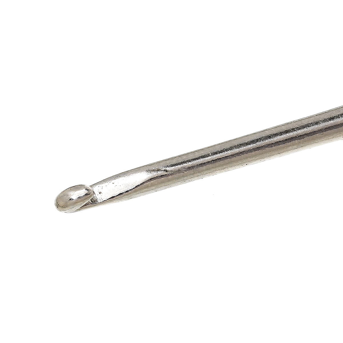 เข็มโครเชต์ด้ามไม้สีธรรมชาติ ยาว 13 cm ขนาดหัว Pin 2.0mm 1 อัน