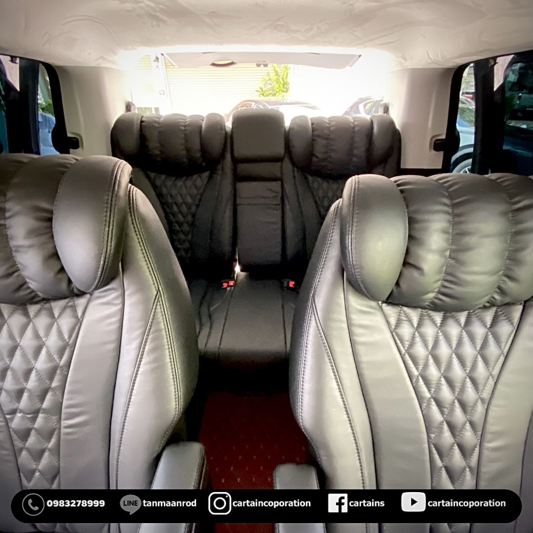 Hyundai staria เบาะvip ระบบไฟฟ้า เบาะแถวท้าย ปรับแยกได้ 40:60