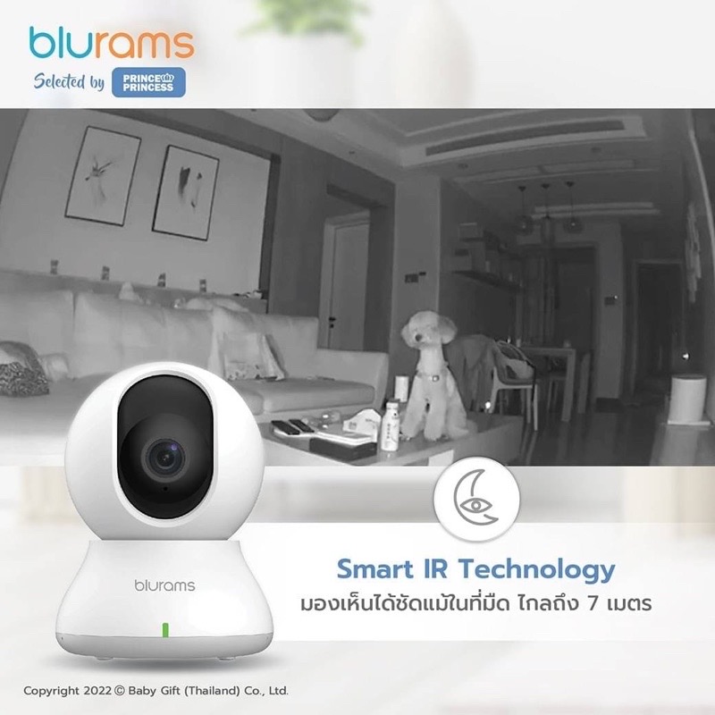 Prince and Princess เบบี้มอนิเตอร์ กล้องมองลูกน้อย รับประกัน1ปี