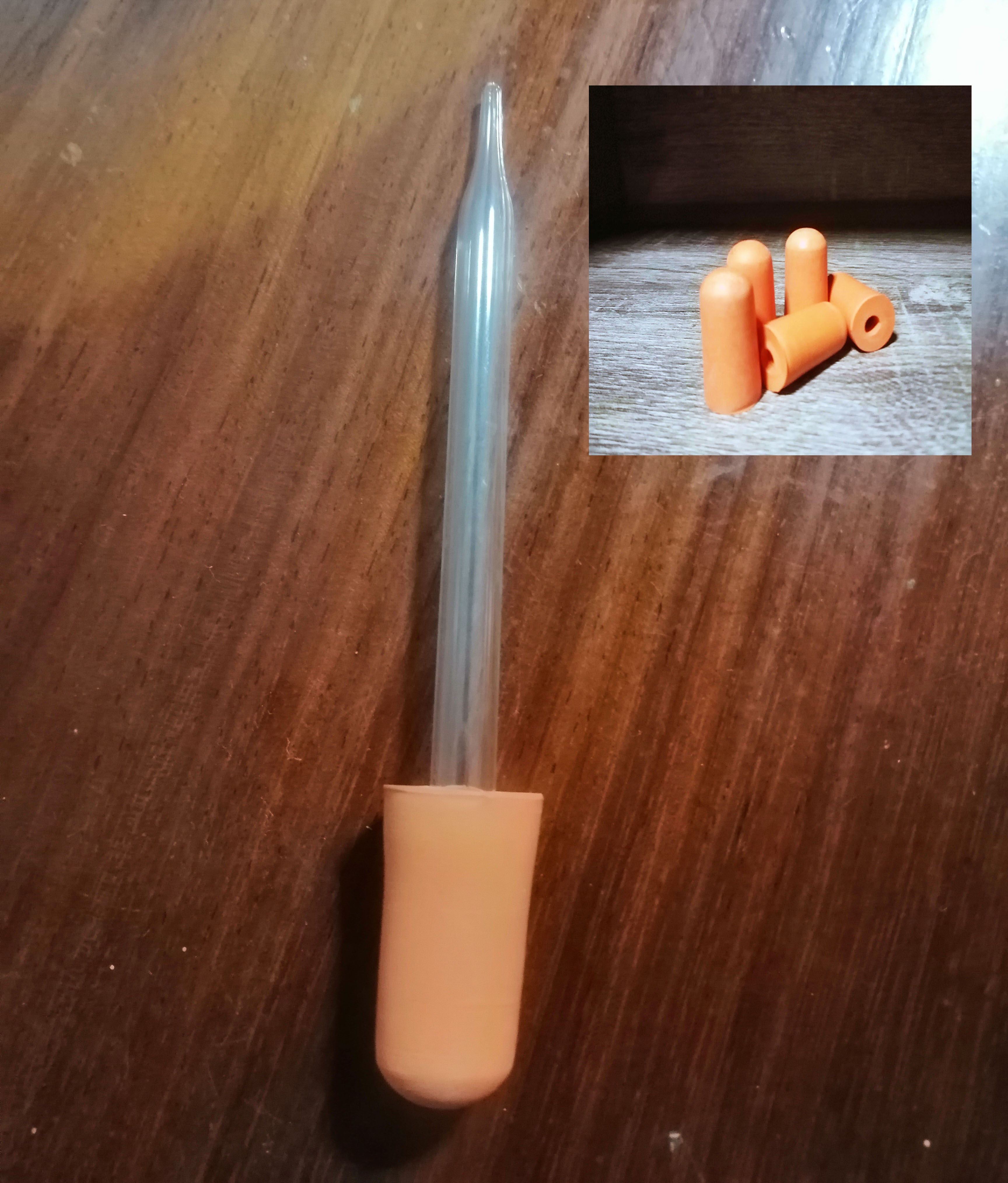 ลูกยางหลอดหยด5 อันต่อชุด