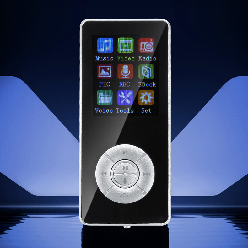 เครื่องเล่น MP4 player รุ่น Bluetooth แถมฟรี!! เมมโมรี่ 2GB+หูฟัง+สายชาร์จโหลดเพลง ครบเซ็ต