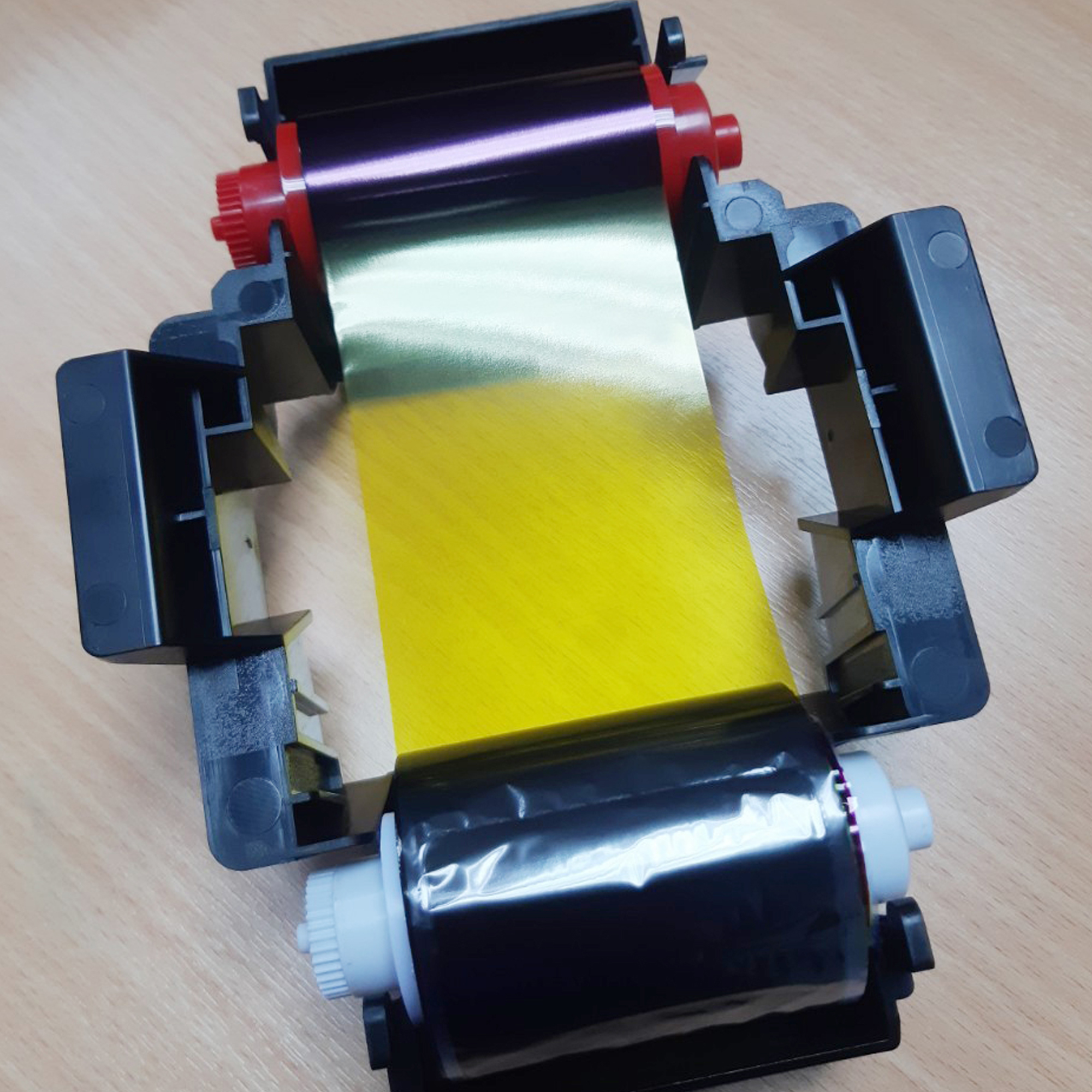 Seaory BXR.21112.GBZ ริบบอนสี หมึกพิมพ์สี Full panel color ribbon YMCKO 300 Print ใช้สำหรับเครื่องพิมพ์บัตร Seaory S20 S21 S22 S22K Code GBZ